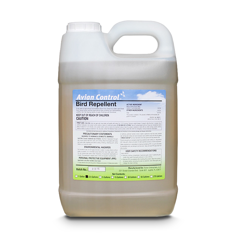 Avian Control - 2.5 Gallons